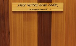 Cedar paneling-Contemporary collection