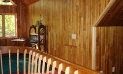 Cherry tongue and groove paneling-Arts & Crafts, Mission collection