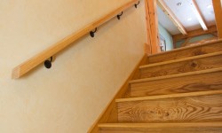 Ash wood handrail