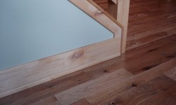 Hickory wood trim