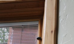 Hickory wood trim