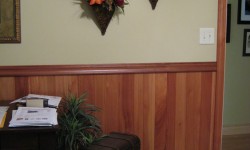 Lyptus wood trim