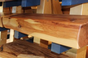 Wood mantles