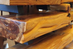 Wood mantles
