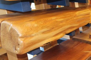 Wood mantles