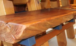 Wood mantles