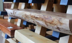 Wood mantles