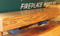 Wood mantles