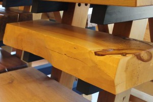 Wood mantles