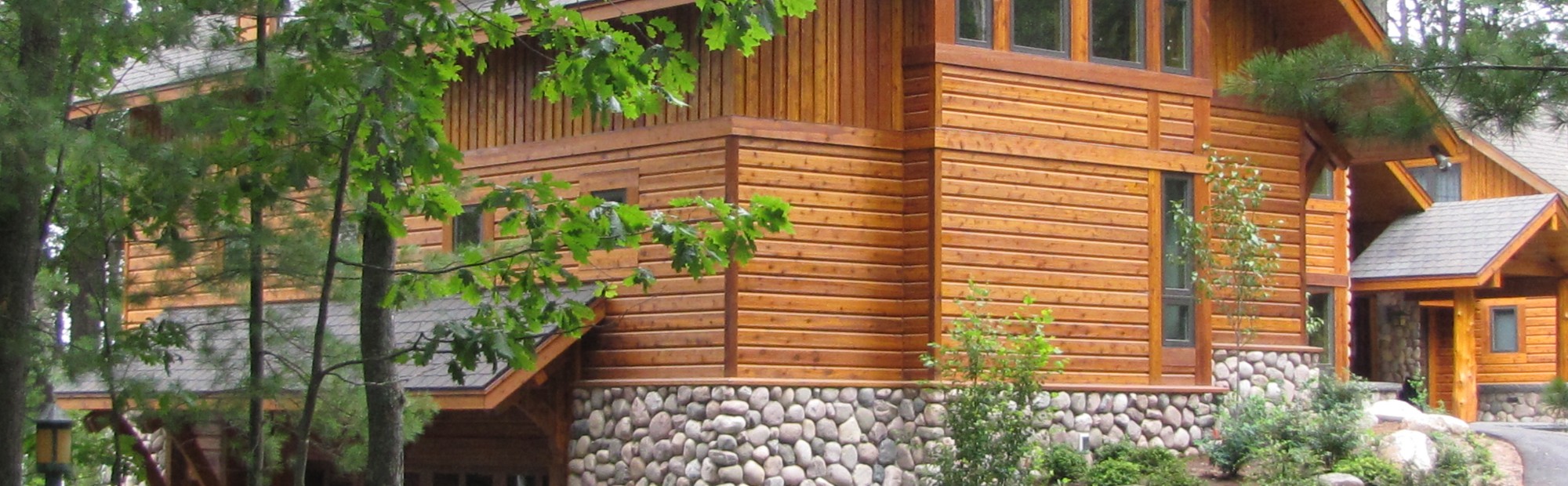 alt='Cedar Scanlog Siding - Headwaters Collection'
