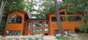 Hewn Log siding