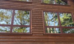 2x8 Alaskan Pine Scan Log Siding