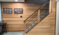 5 Cedar Shiplap Paneling SMOOTH NICKEL GAP